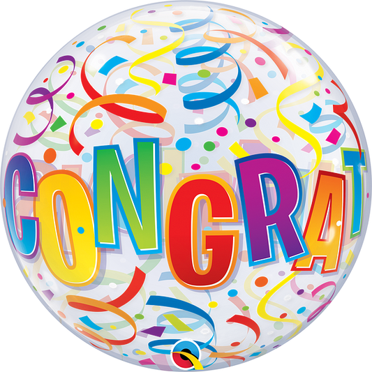 Bubble Balloon: Congratulations