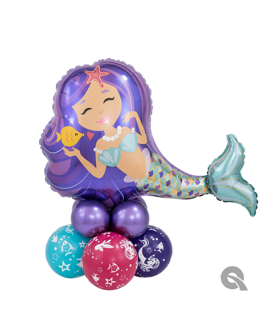 Mermaid Balloon Super