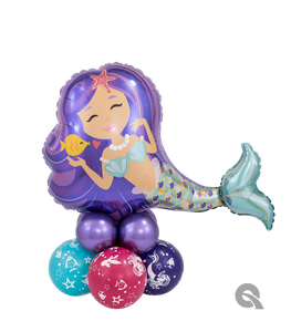 Mermaid Balloon Super