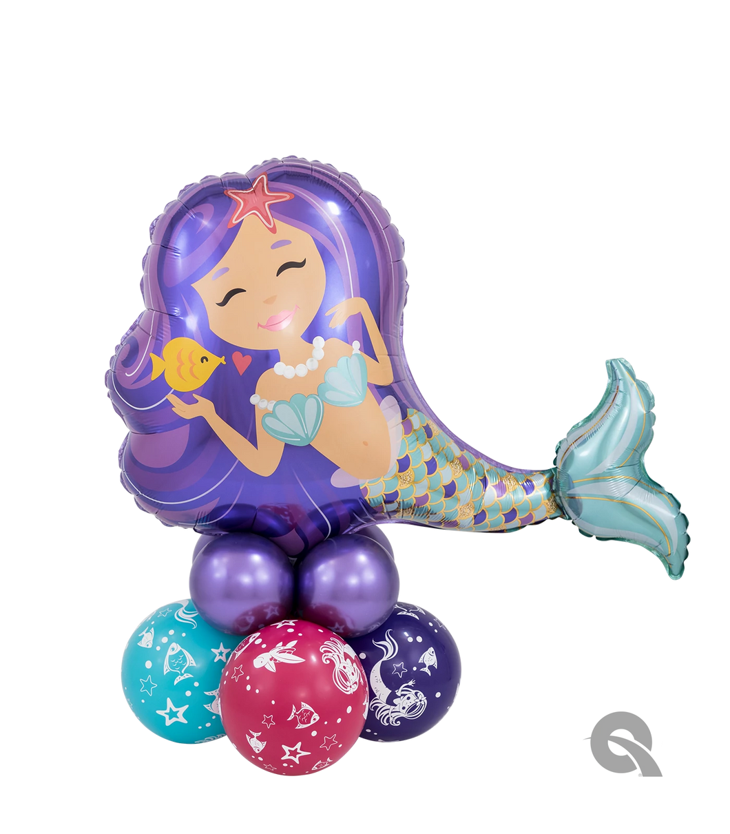 Mermaid Balloon Super