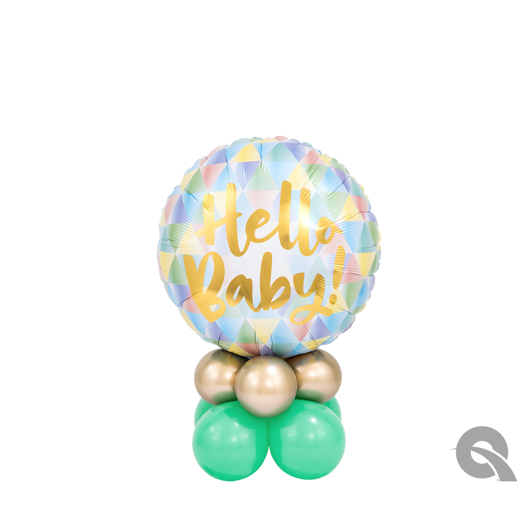 Hello Baby Mini Balloon Decor