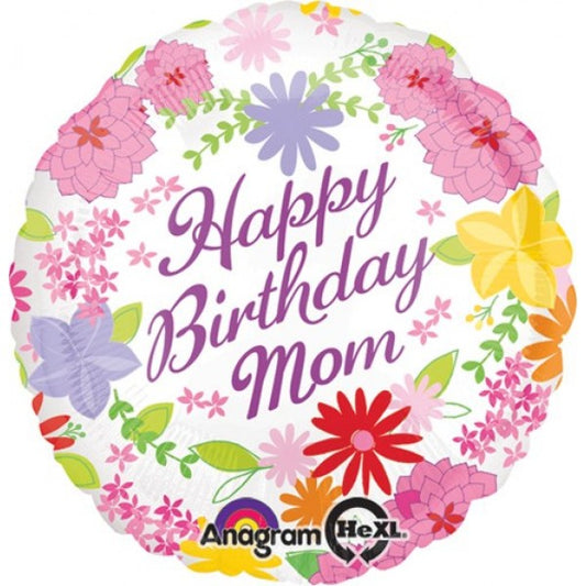 18" Birthday Mom Balloon