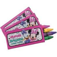 Minnie Mouse Crayon Favors