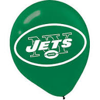 New York Jets Latex Balloons