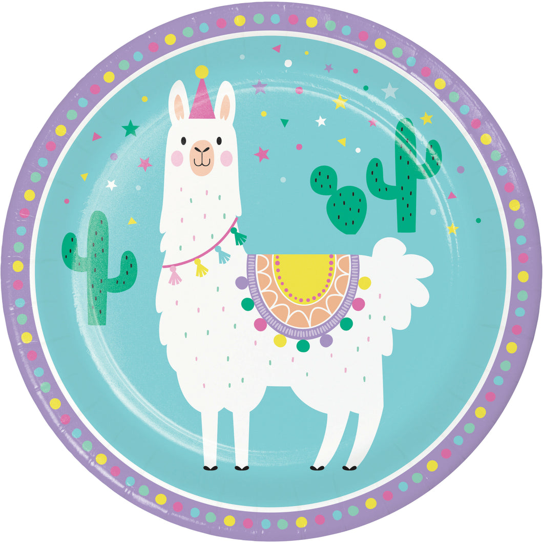 Llama Party Tableware
