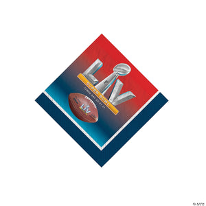 Super Bowl LV Beverage Napkins