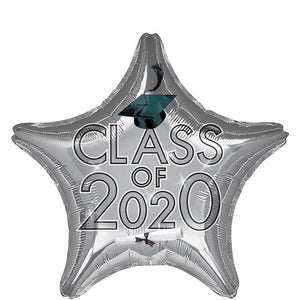 Class of 2020 Helium Foil Balloons