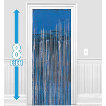 Load image into Gallery viewer, Metallic Fringe Door Curtains
