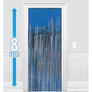 Metallic Fringe Door Curtains