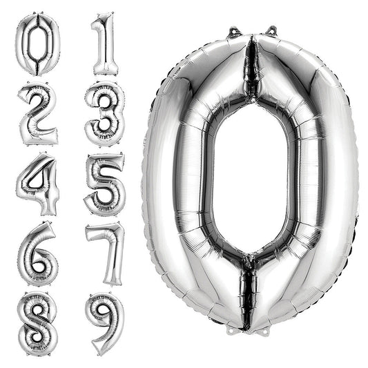 Large 34" Helium SuperShape Numbers