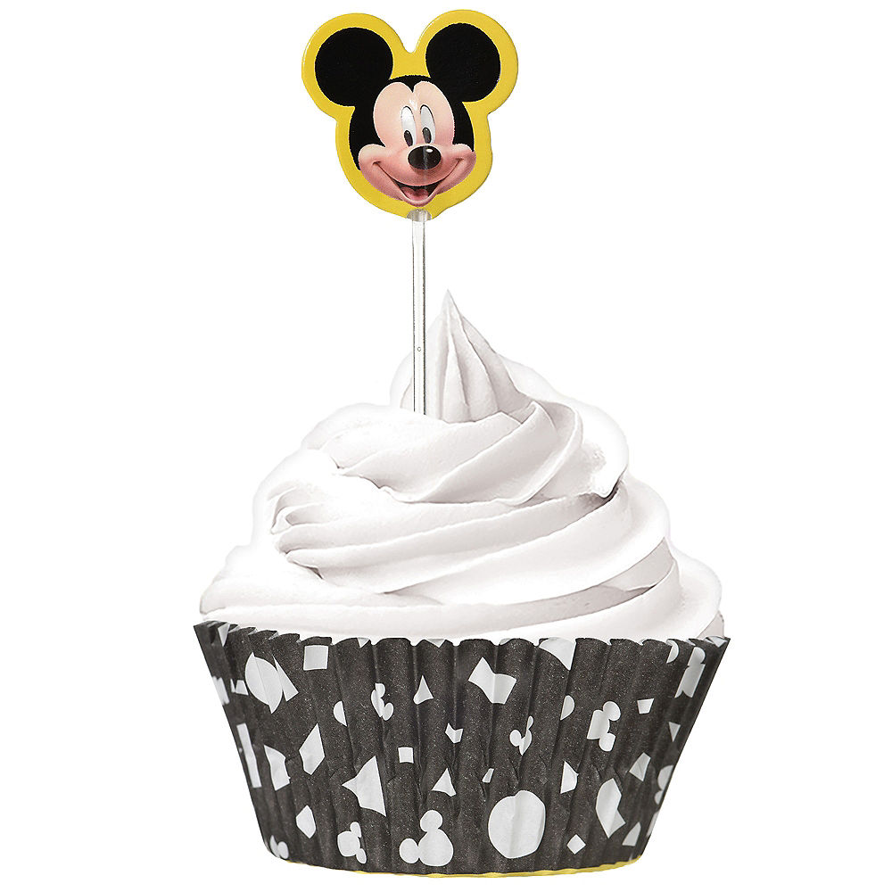 Mickey Mouse Cupcake Liners and Picks