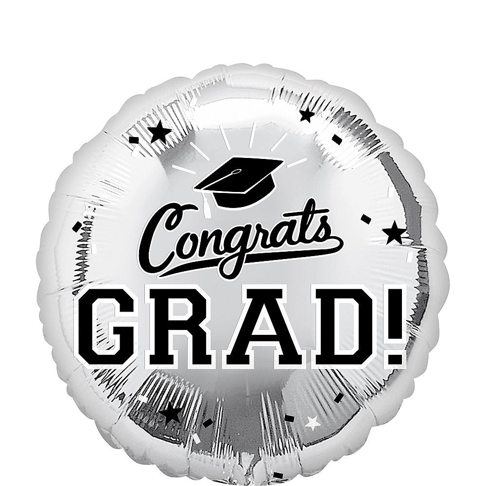 Congrats Grad Helium Foil Balloon