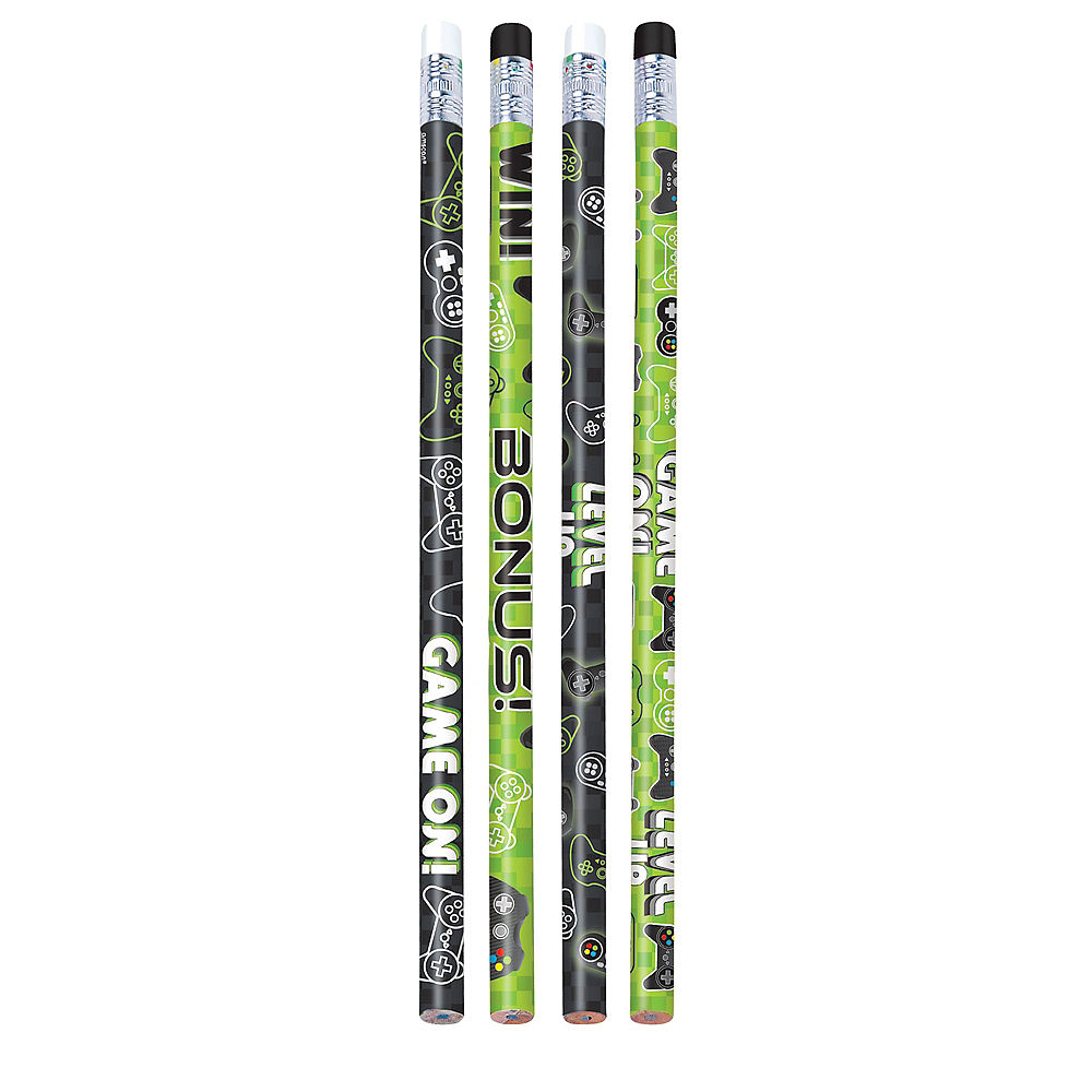 Game On Pencil Favors