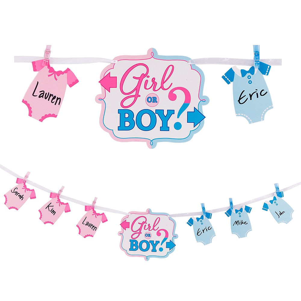 Girl or Boy Banner Activity Kit