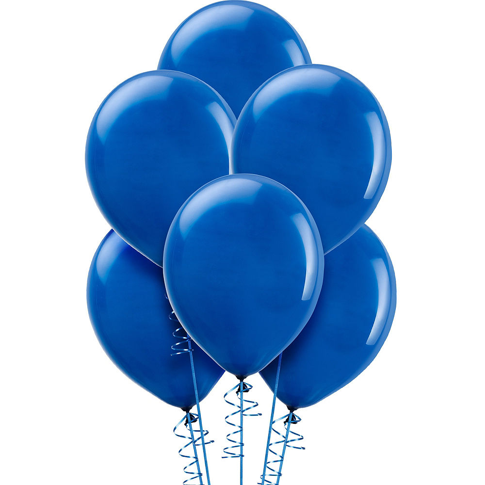 Bright Royal Blue Latex Balloons