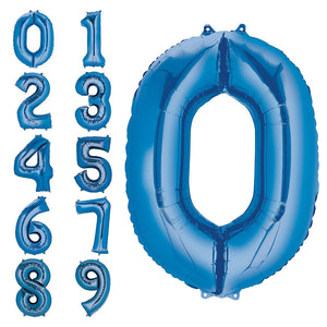 Large 34" Helium SuperShape Numbers
