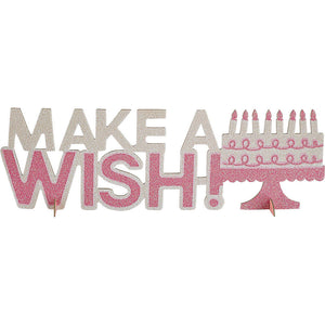Make a Wish Birthday Table Decoration