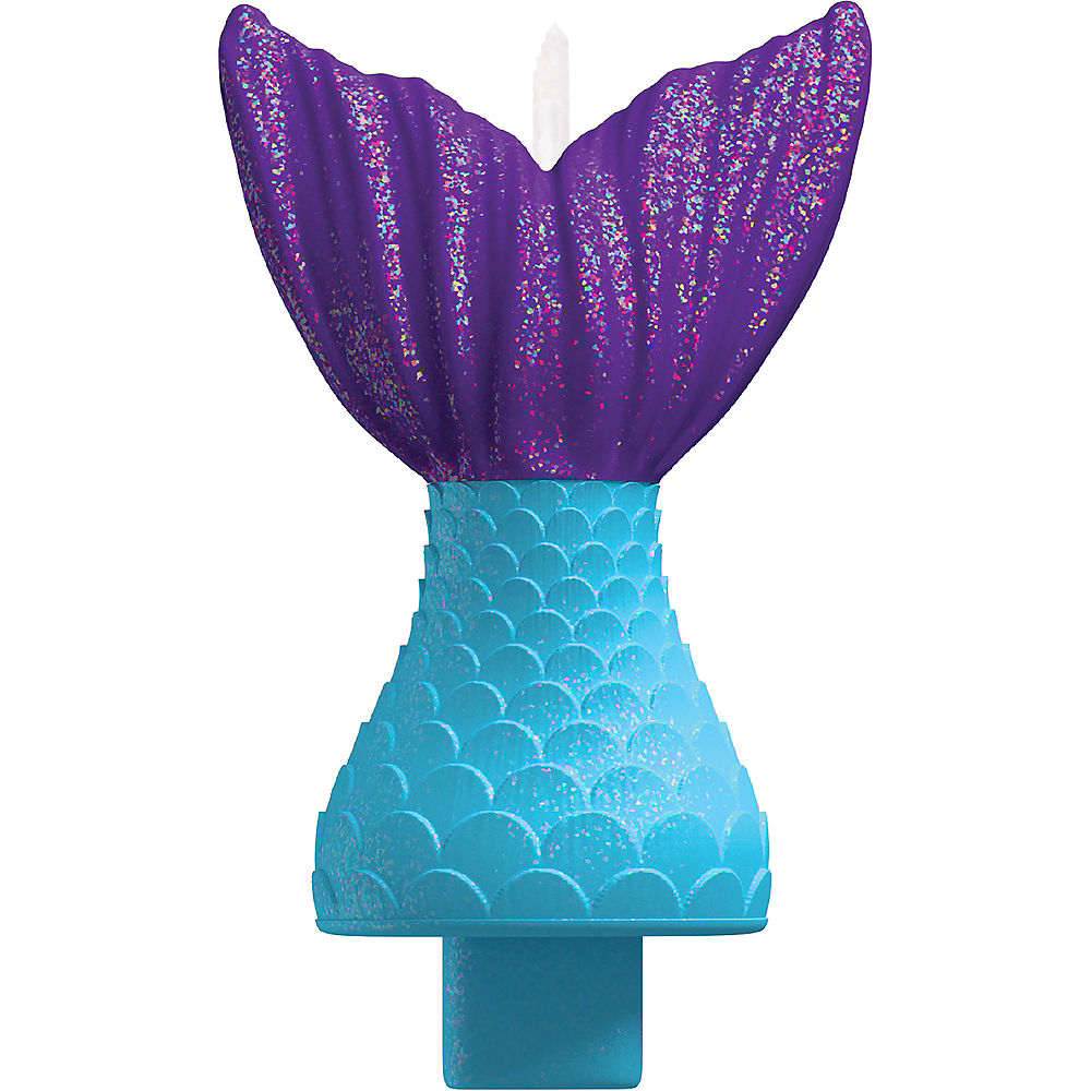 Mermaid Tail Birthday Candle