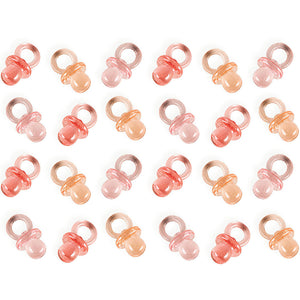 Pink Pacifier Favor Charms