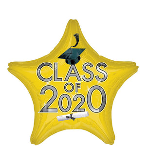 Class of 2020 Helium Foil Balloons