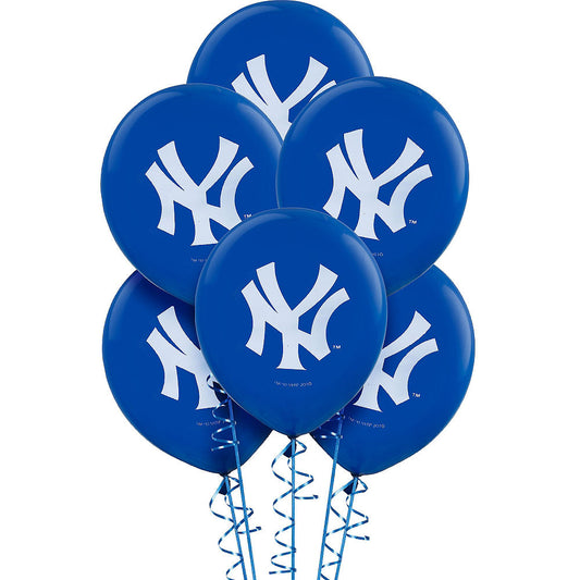 MLB Yankees Latex Balloons