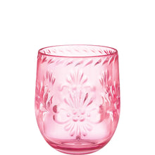 Load image into Gallery viewer, Pink Elegant Boho Plastic Glassware
