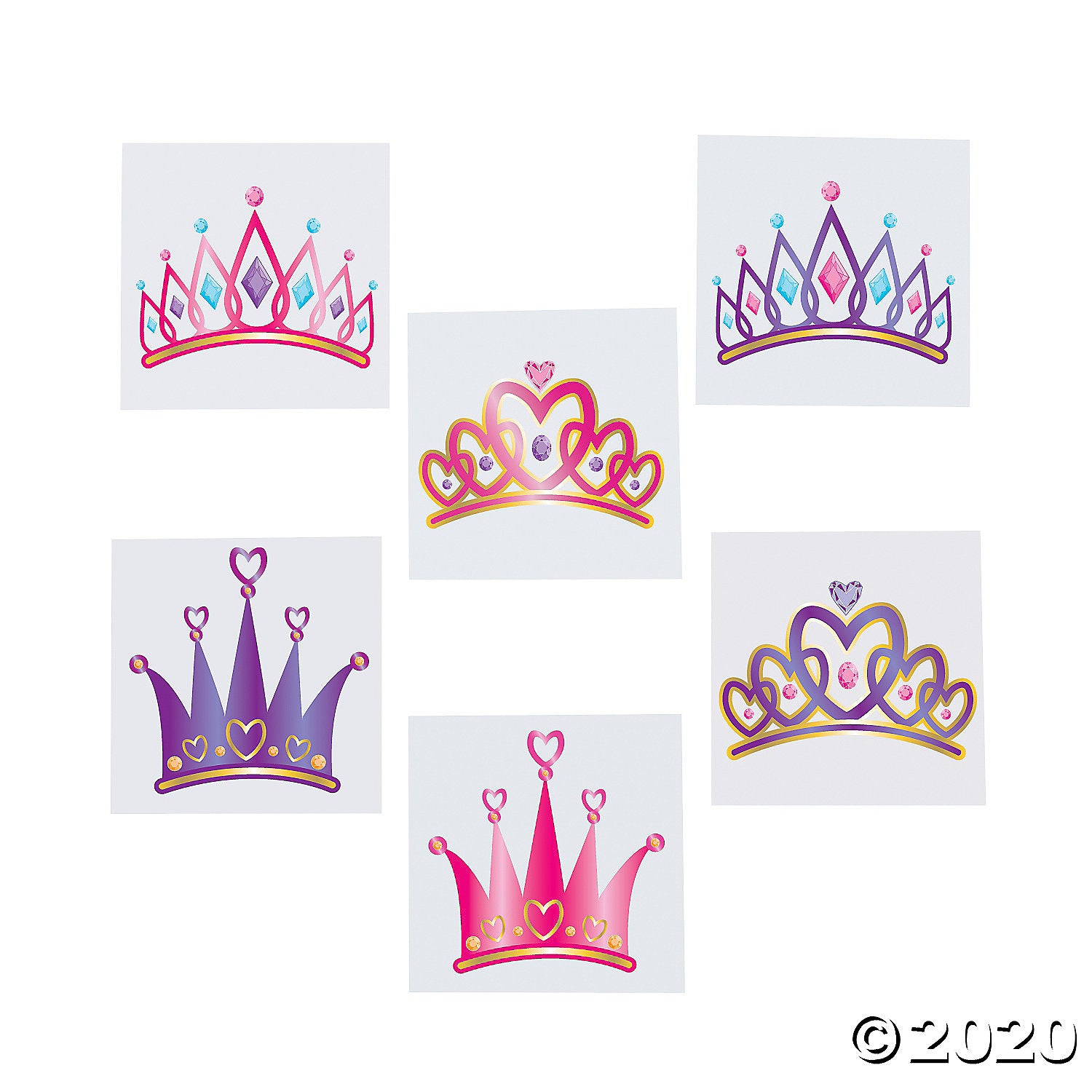 princess tiara tattoo