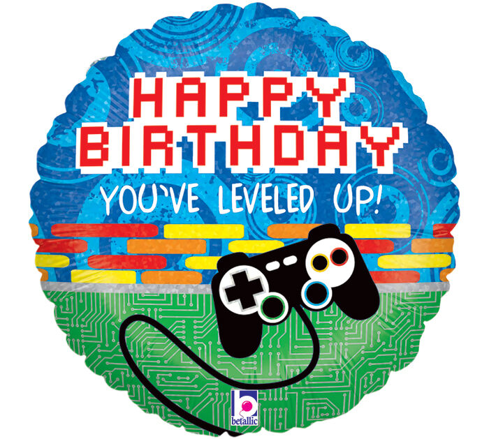 18" You've Leveled Up! Birthday Balloon