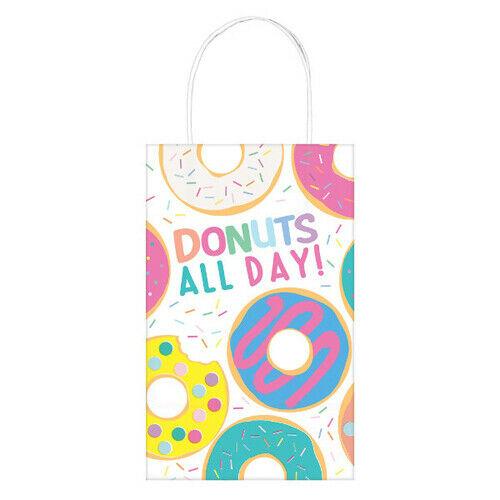 Donuts All Day Kraft Bags 8pcs