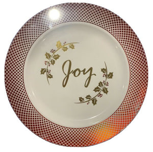 "Joy" 12" Dinner Plates