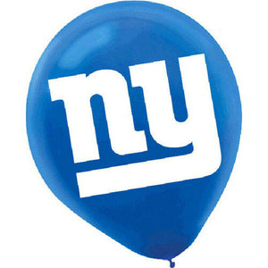 New York Giants Latex Balloons