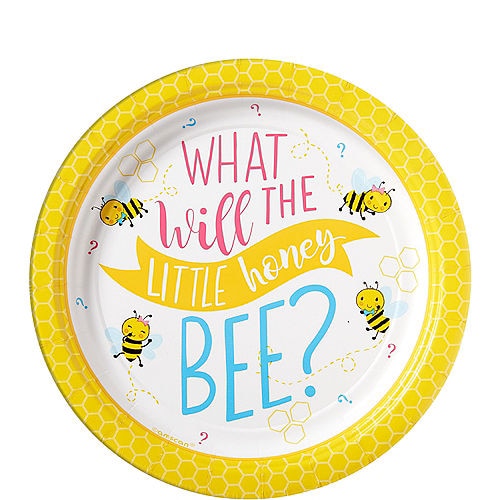 Little Honey Bee Baby Shower/Gender Reveal Tableware Pattern