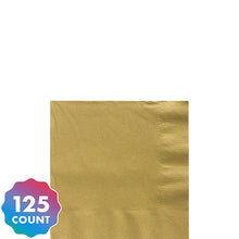 Load image into Gallery viewer, Party Pack Beverage Napkins 125ct
