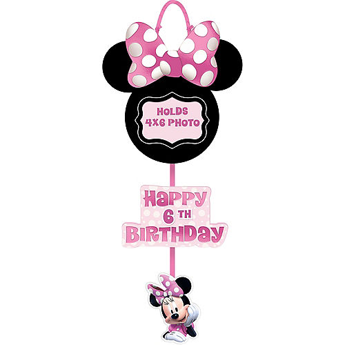 Minnie Mouse Personalized Photo Sign