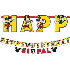 Mickey Mouse Jumbo Letter Banner Kit