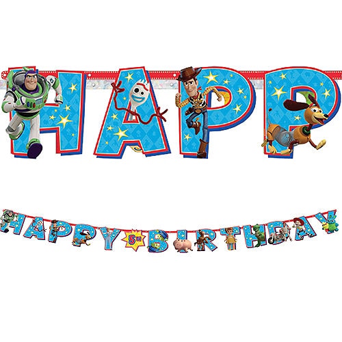 Toy Story Add-An-Age Jumbo Letter Banner Kit