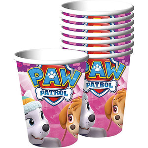 Pink Paw Patrol Tableware