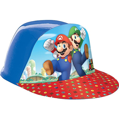 Mario Plastic Hat