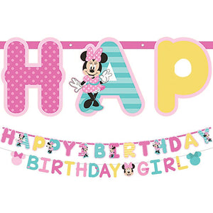 Minnie Mouse 1st Birthday Jumbo Letter Banner Kit