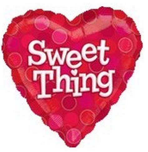 18" Sweet Thing Heart Mylar