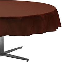 Load image into Gallery viewer, Round Plastic Table Cover 84&quot;

