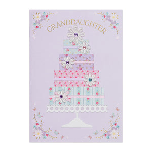 Birthday Card to Granddaughter