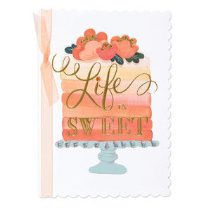 "Life is Sweet" Birthday Card