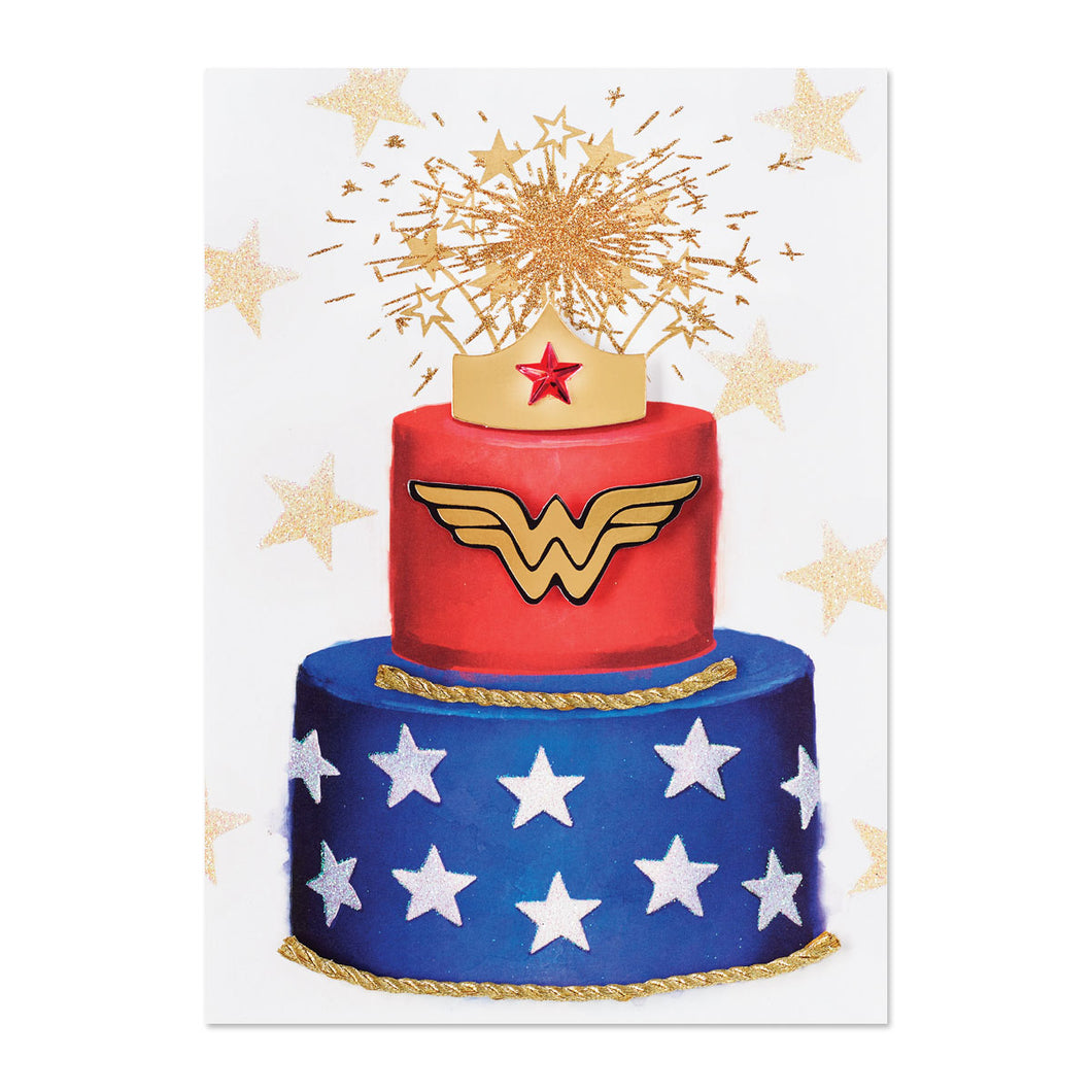 Wonder Woman Birthday Card